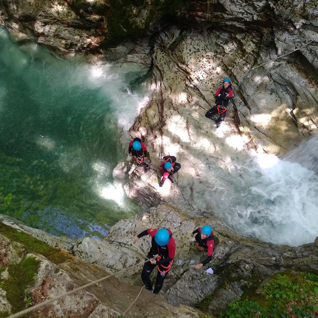 Rappel dans le canyon de Bious-Artigues (à 1h du Pays Basque)