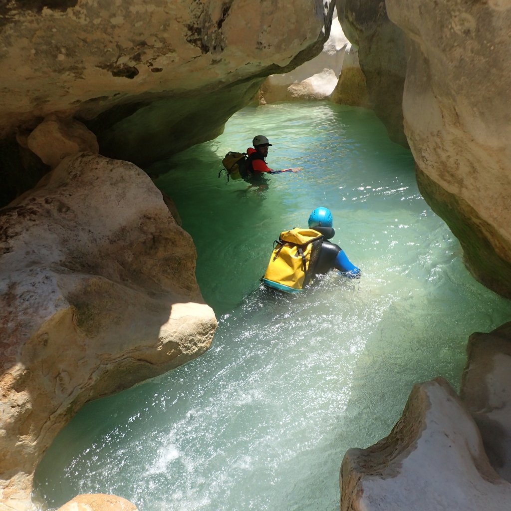 Canyoning en sierra de guara - Espagne