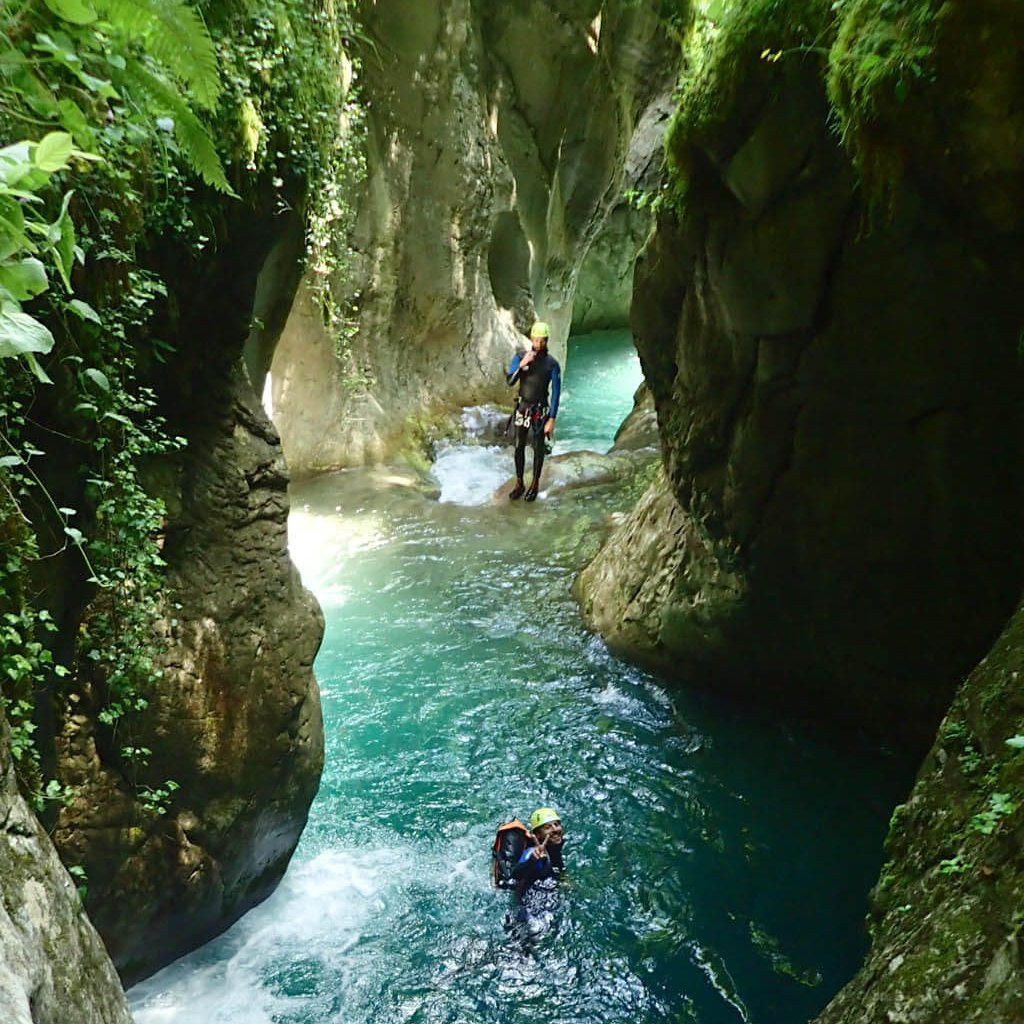 Canyon du Bitet à Artouste (Pyrénées)