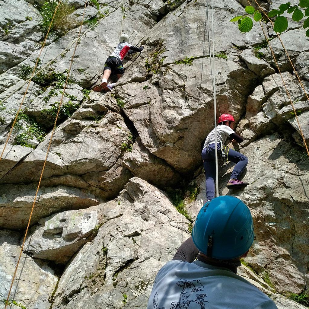 initiation escalade en vallée d'Ossau
