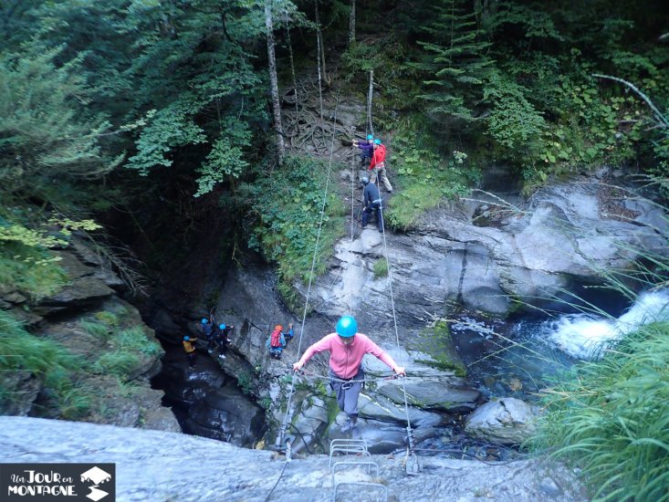 Via ferrata du Siala à Gourette dans les Pyrénées