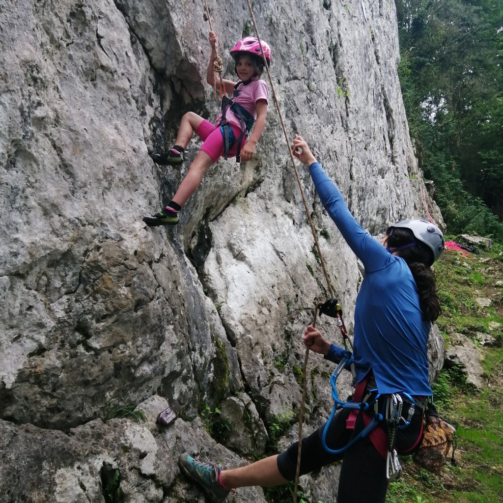 Escalade à Arguibelle en vallée de Barétous (64)