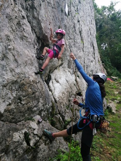 Escalade à Arguibelle en vallée de Barétous (64)